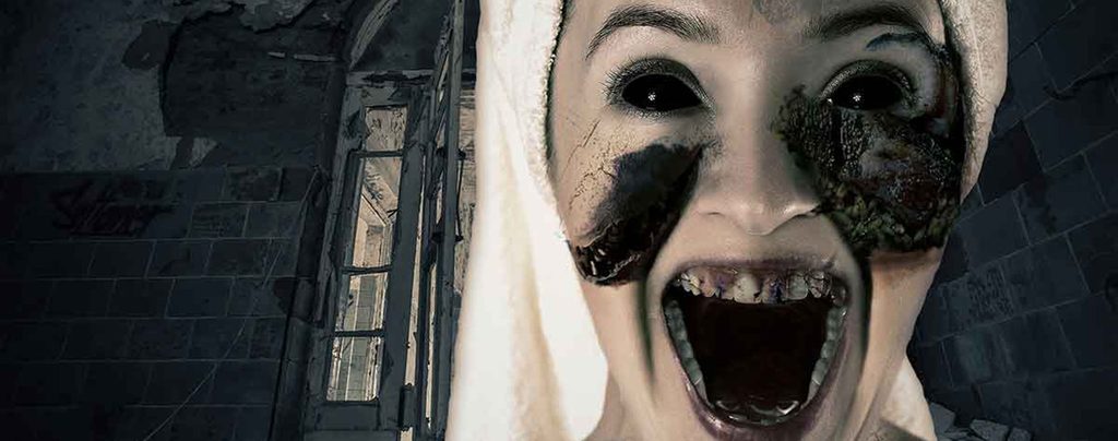 escape game horreur avec acteurs Marseille, entrée du labyrinthe The Dark Dreams